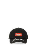 KENZO Cotton Cap with 'X FUTURA 2000' Embroidery