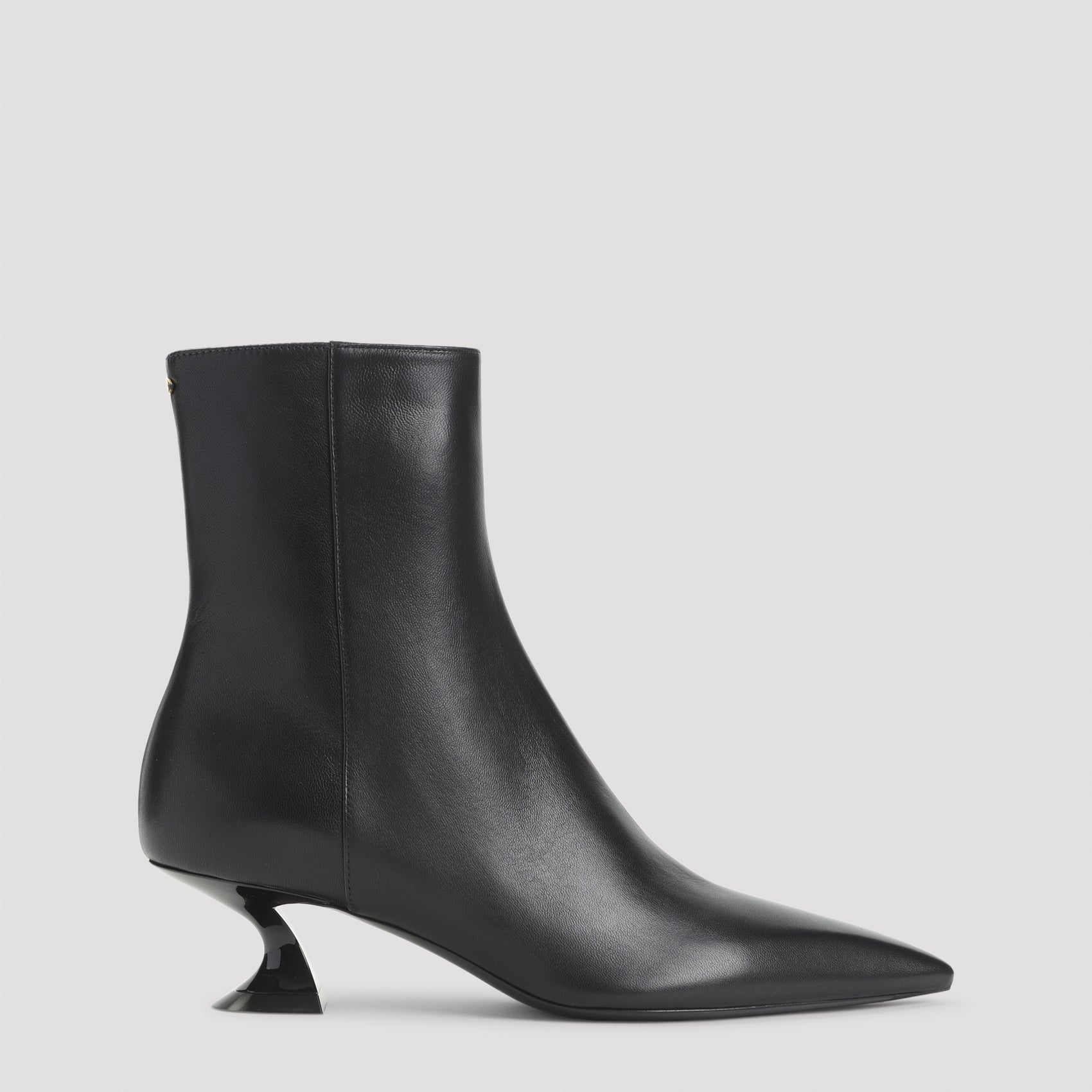 LANVIN Mini Kitten Heel 50 mm Lambskin Ankle Boots