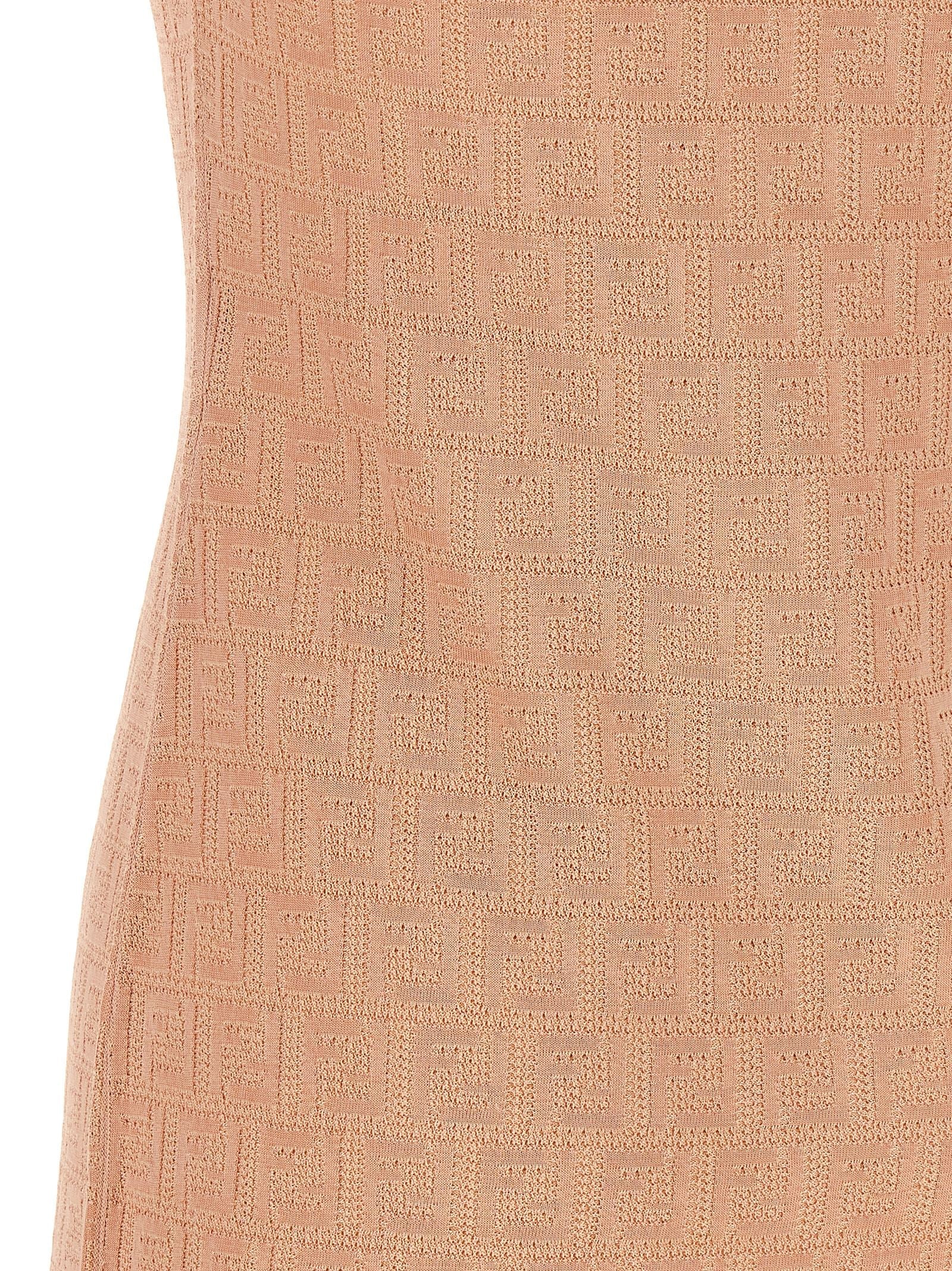 Fendi Women Ff Cotton Dress