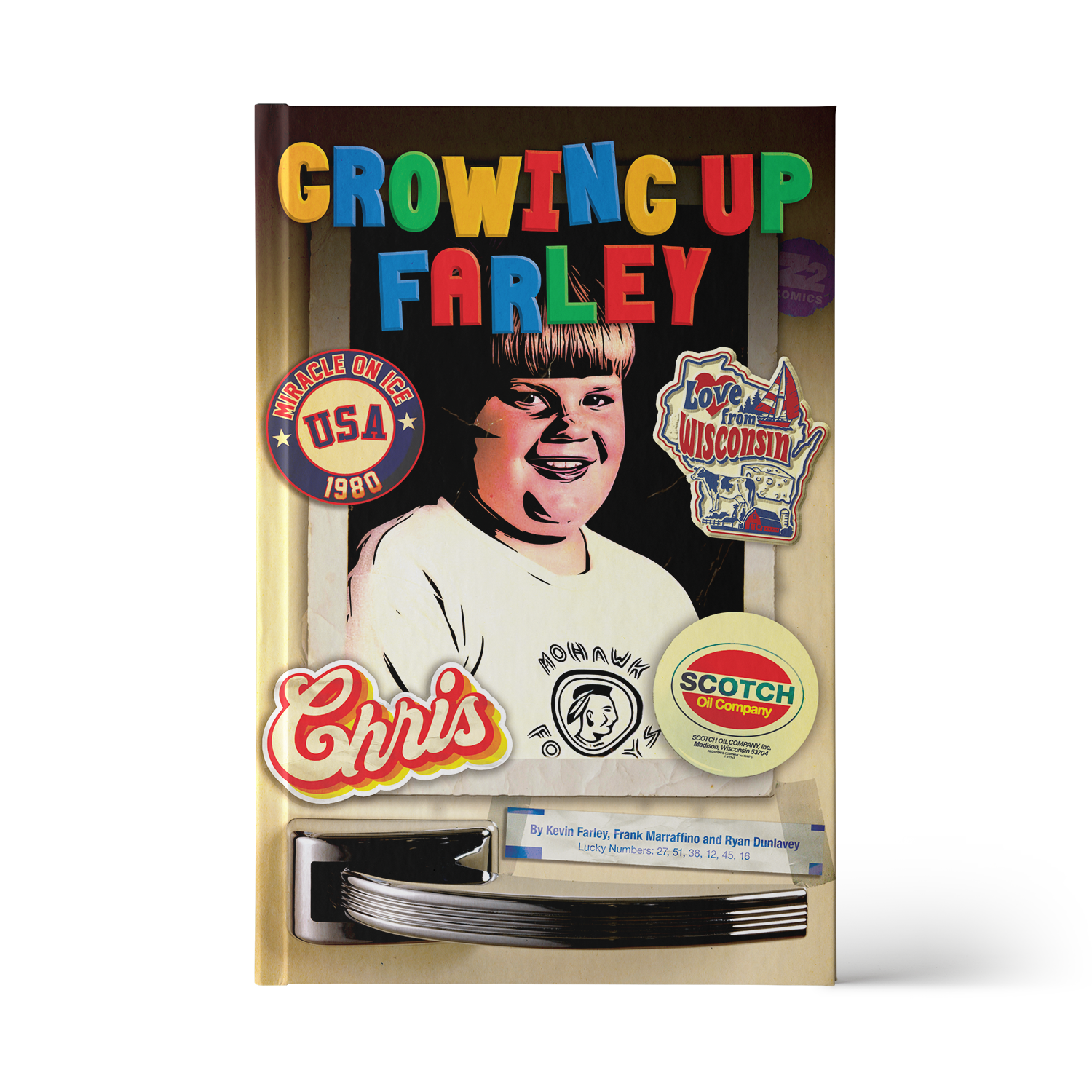 Growing Up Farley: A Chris Farley Story Standard Edition (Hardcover) Z2 Comics