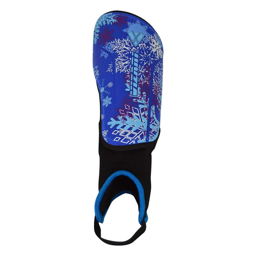 Vizari Frost 2 Soccer Shin Guards with Ankle Protection – Blue/Purple Vizari Sports