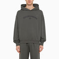 Dolce&Gabbana Grey Sweatshirt Hoodie With Logo