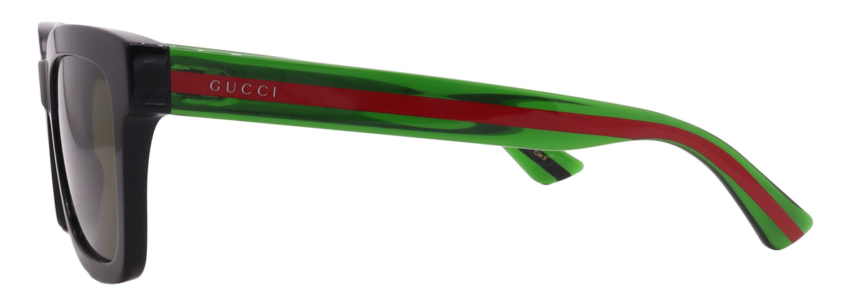 Gucci Sunglasses GG0001SN-002-52-21-145 Non-Polarized FrameVault