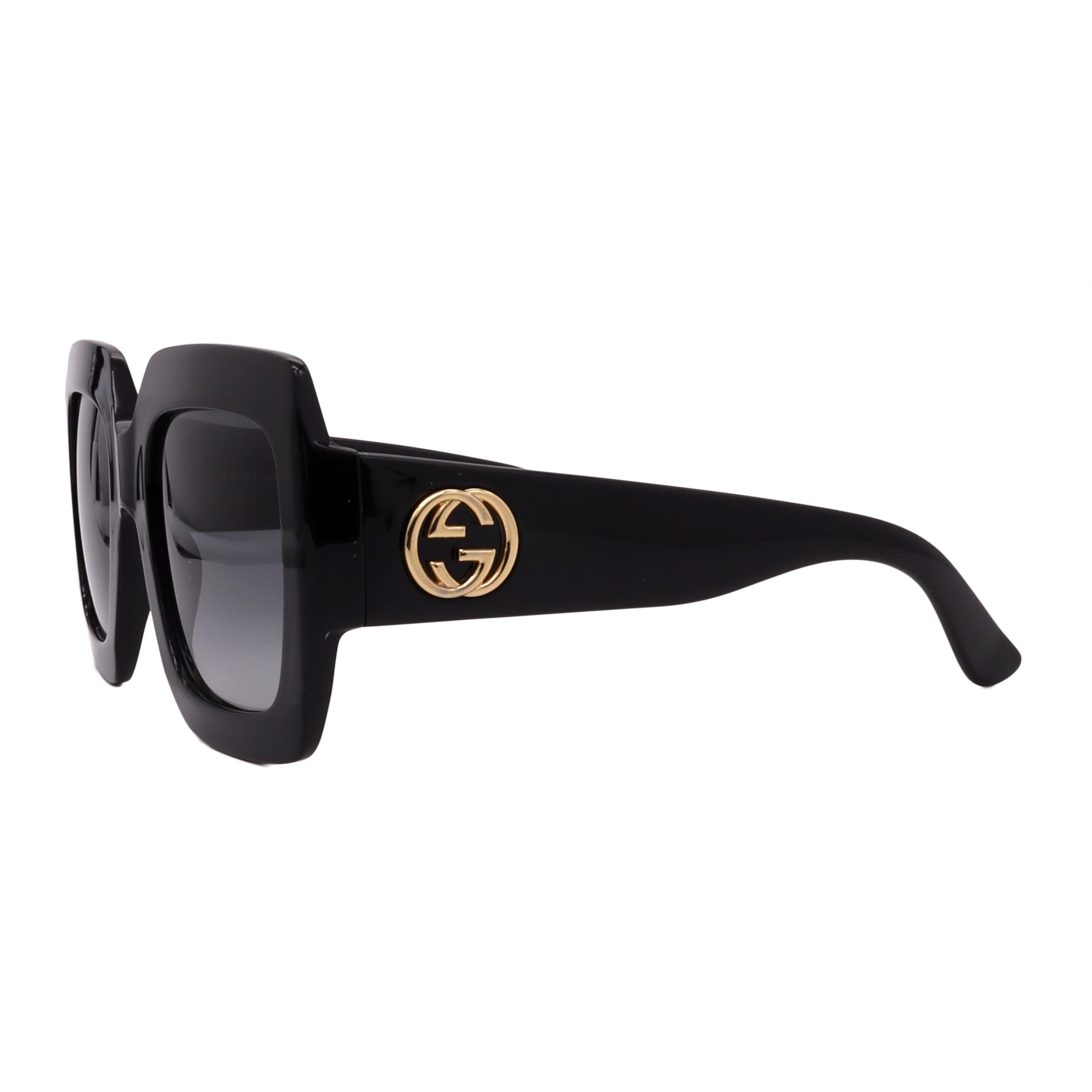 Gucci Sunglasses GG0053SN-001-54-25-140 Non-Polarized FrameVault