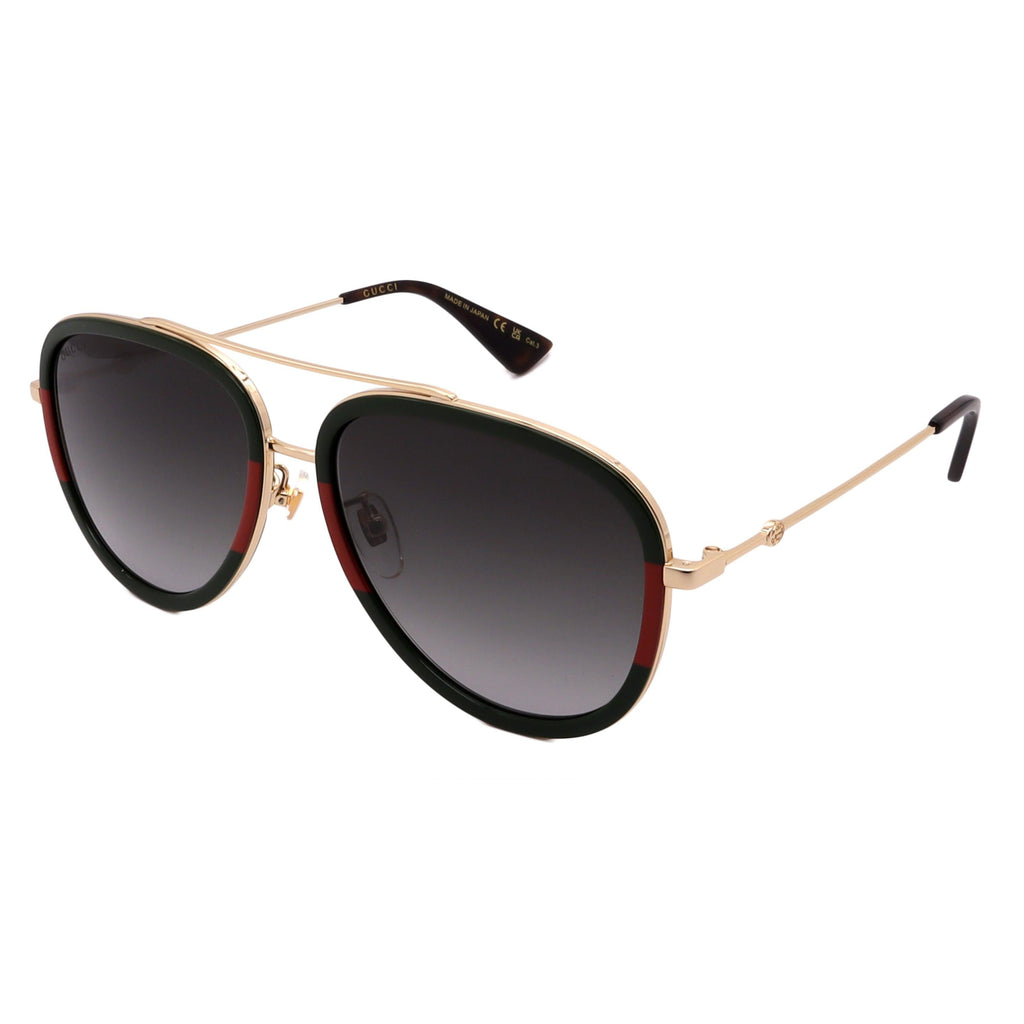 Gucci Sunglasses GG0062S-003-57-17-140 Non-Polarized FrameVault