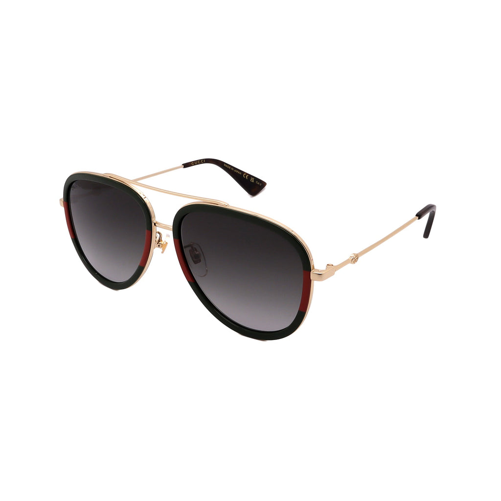 Gucci Sunglasses GG0062S-003-57-17-140 Non-Polarized FrameVault