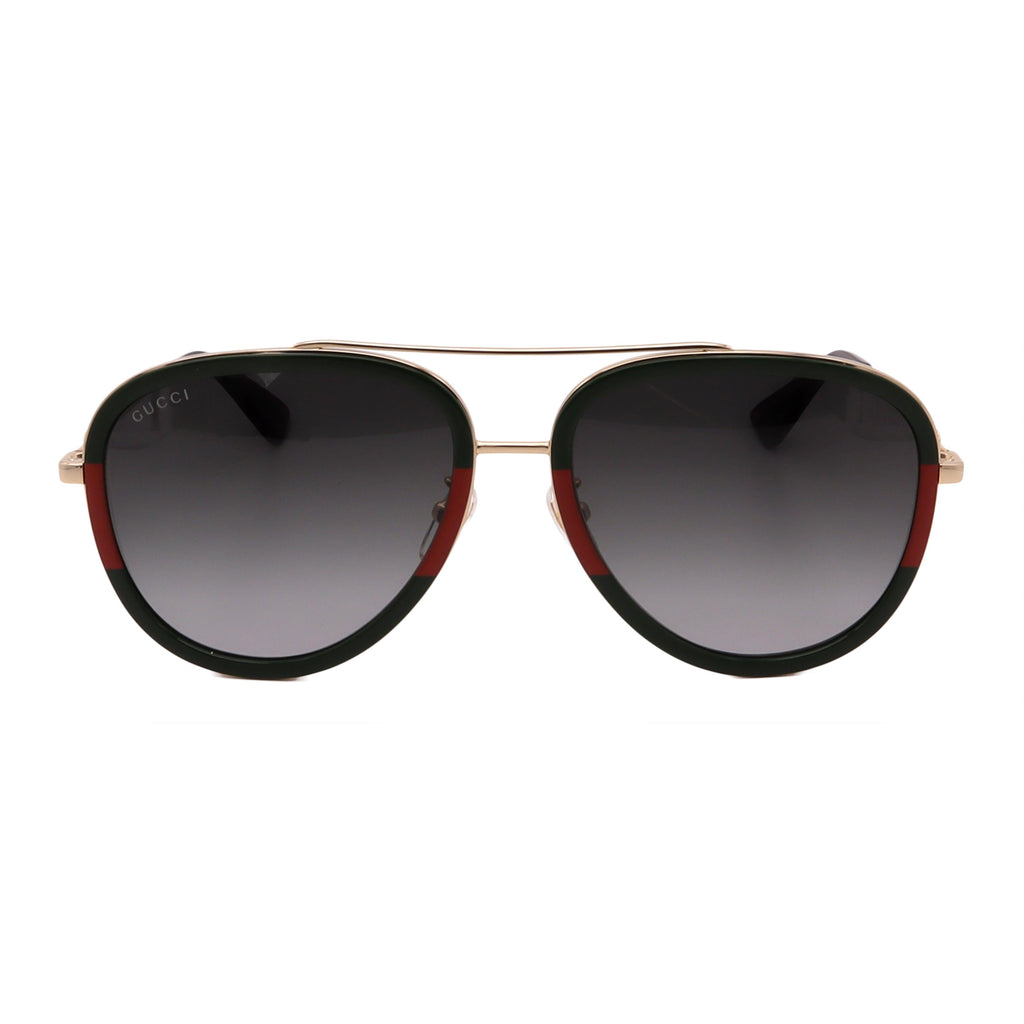 Gucci Sunglasses GG0062S-003-57-17-140 Non-Polarized FrameVault