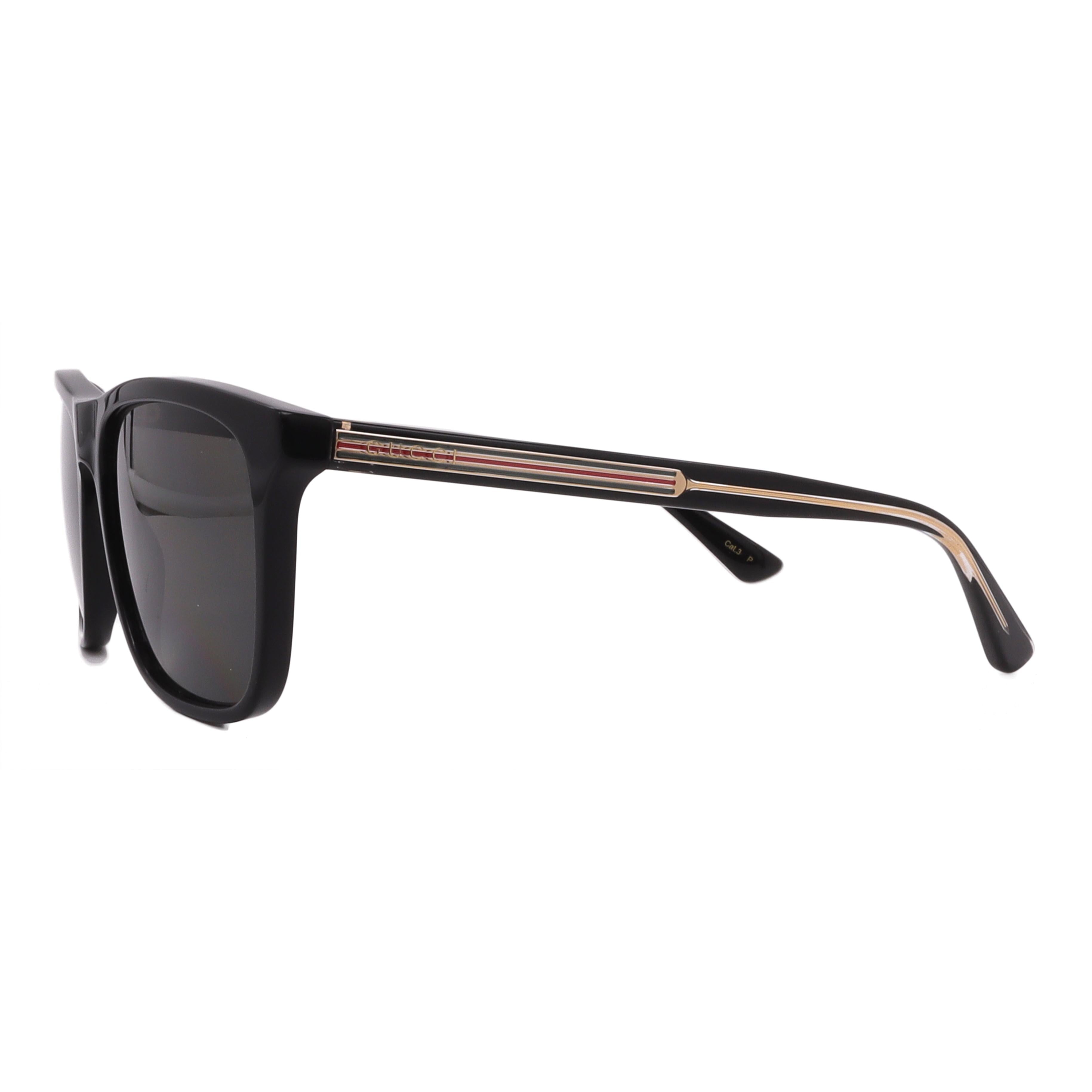 Gucci Sunglasses GG0381SN-007-57-18-145 Polarized FrameVault