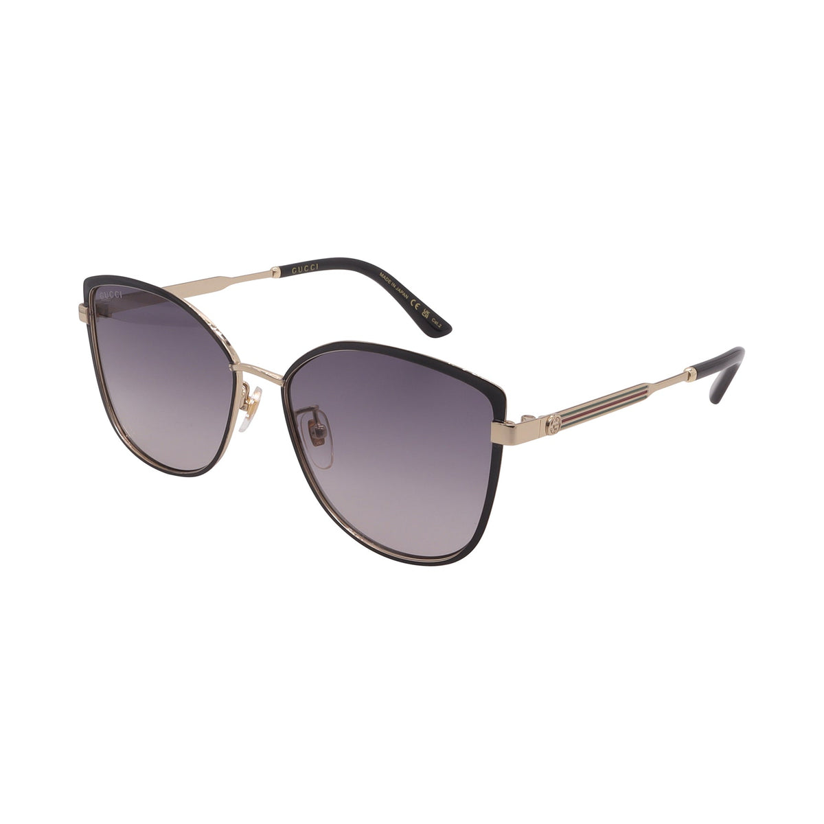 Gucci Sunglasses GG0589SK-001-57-16-150 Non-Polarized FrameVault