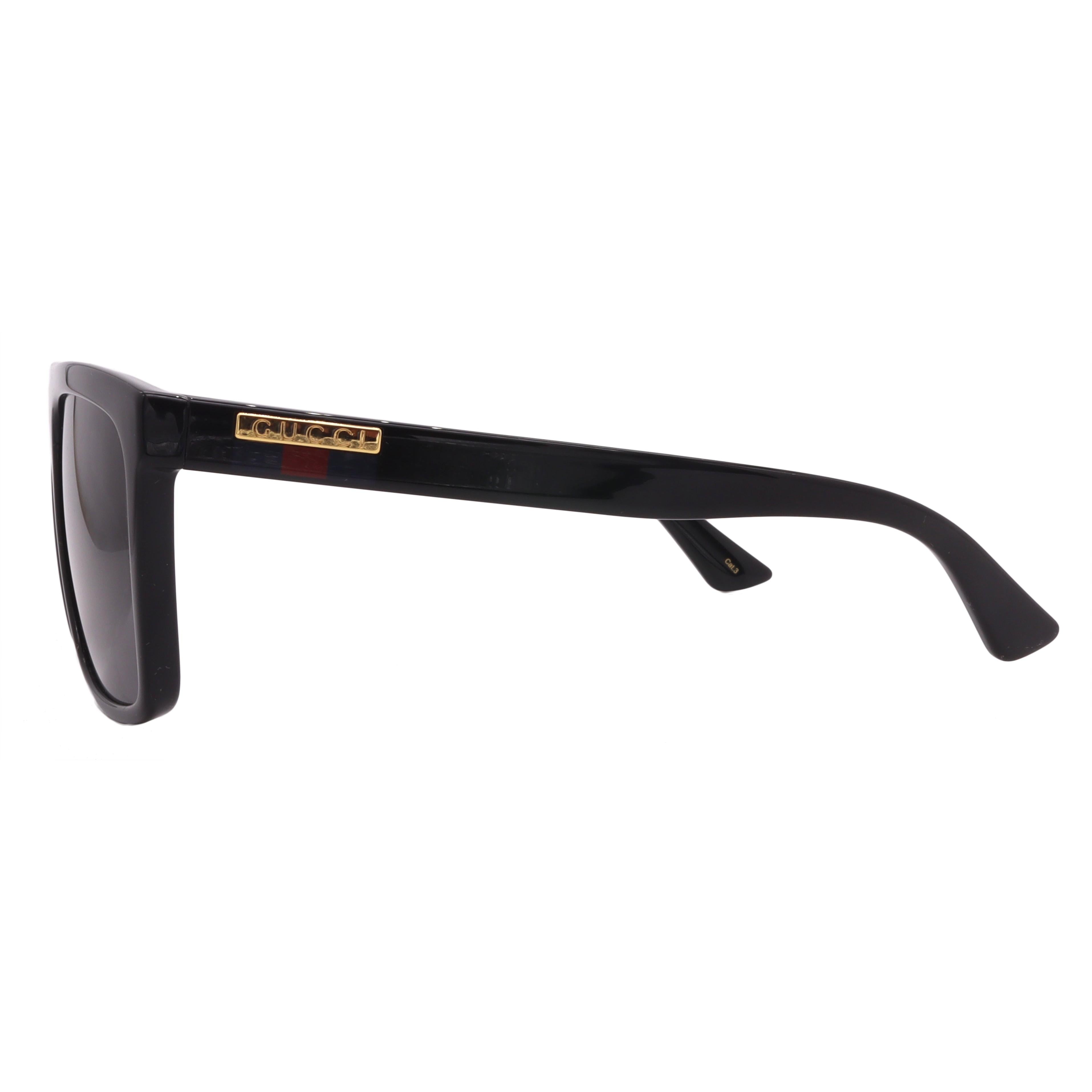 Gucci Sunglasses GG0748S-001-59-17-145 Non-Polarized FrameVault