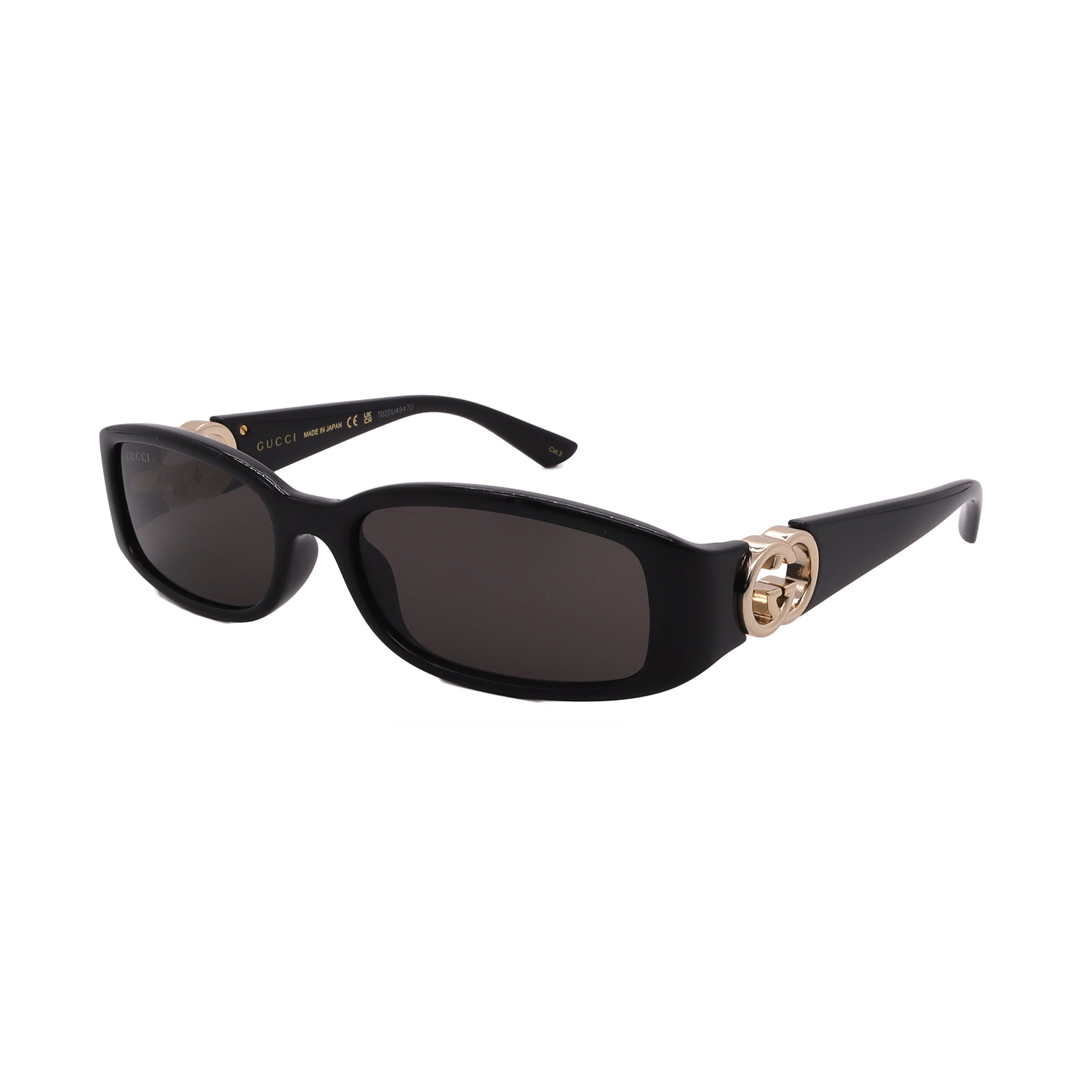 Gucci Sunglasses GG1661S-001-54-16-135 Non-Polarized FrameVault