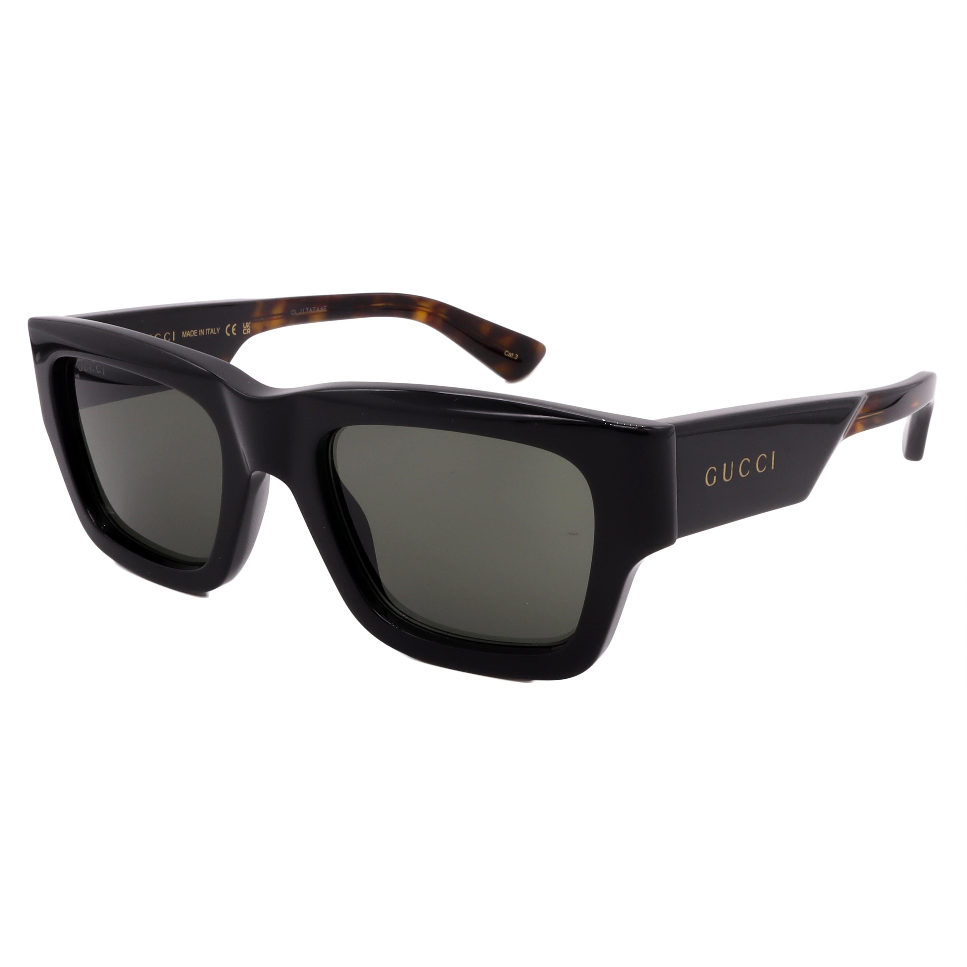 Gucci Sunglasses GG1668S-001-52-21-145 Non-Polarized FrameVault