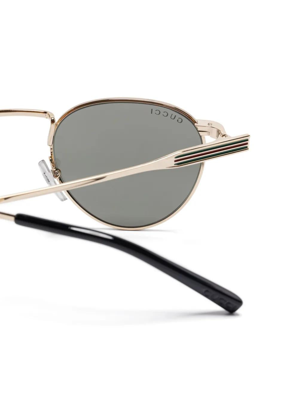 GUCCI Sleek Men's Retro Sunglasses Banlieue91