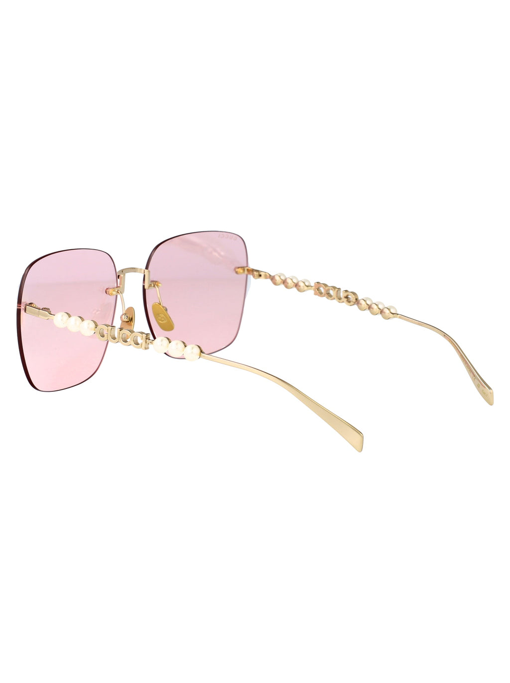 GUCCI Metallic Gold Sunglasses for Women