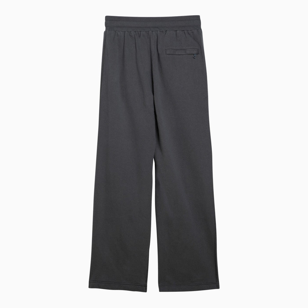 Dolce&Gabbana Grey Jogging Trousers In Cotton