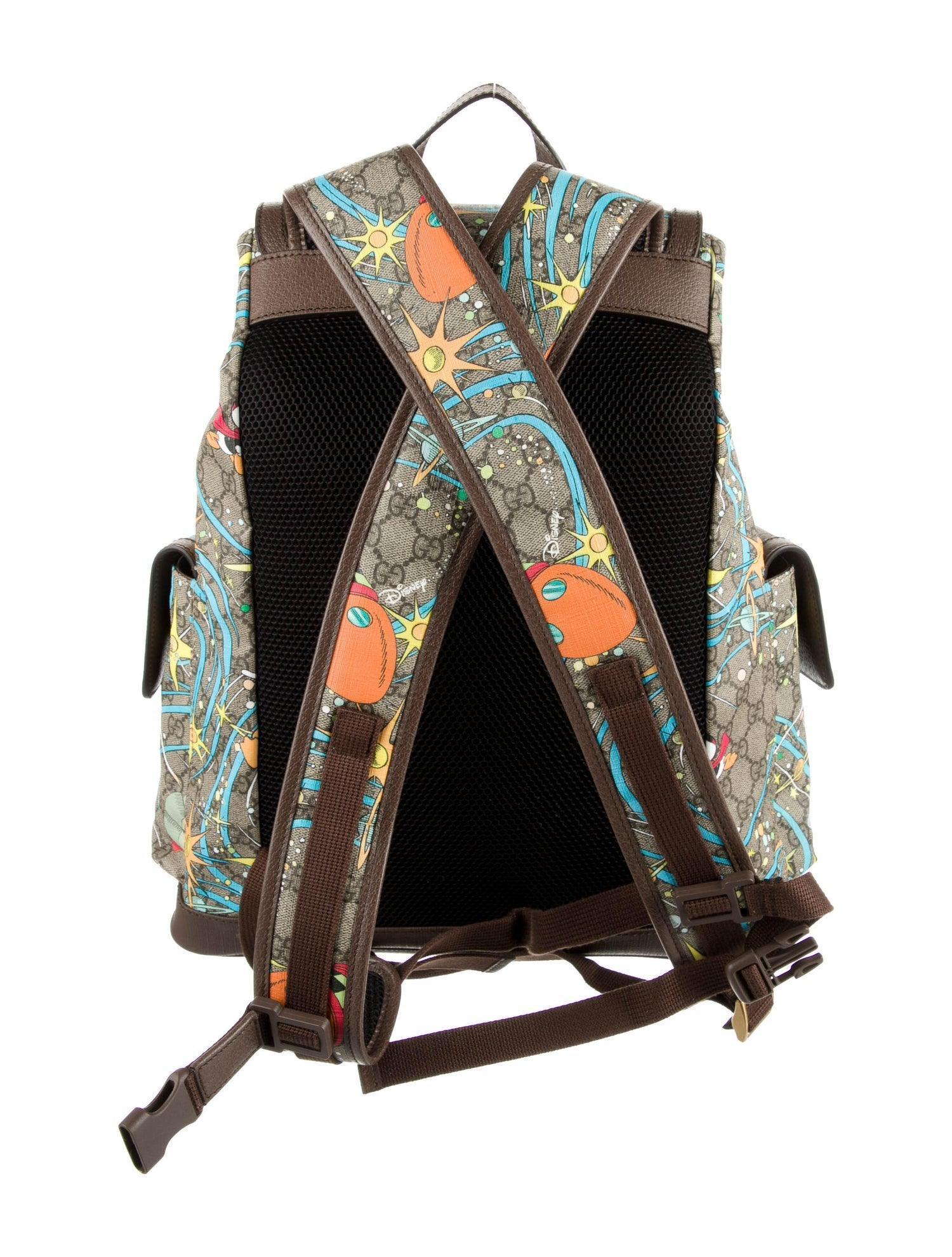 Gucci x Disney GG Supreme Donald Duck Backpack Banlieue91