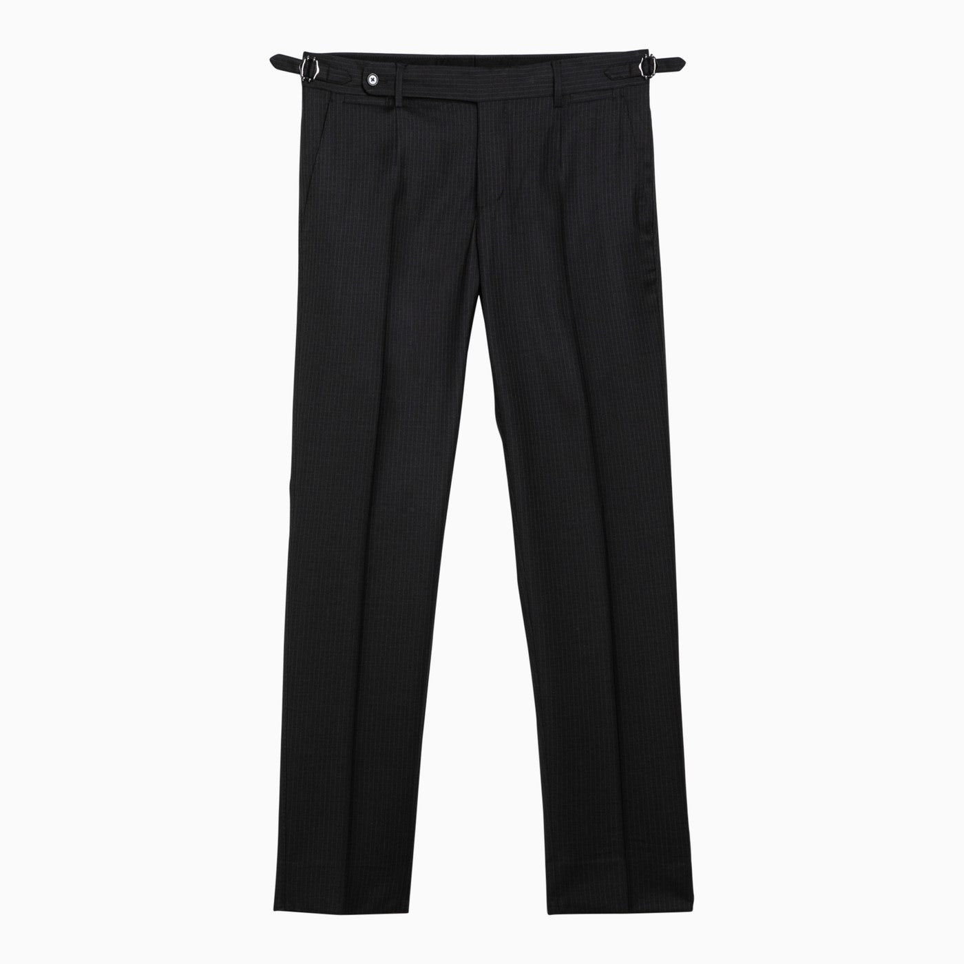 Dolce&Gabbana Black Pinstripe Trousers