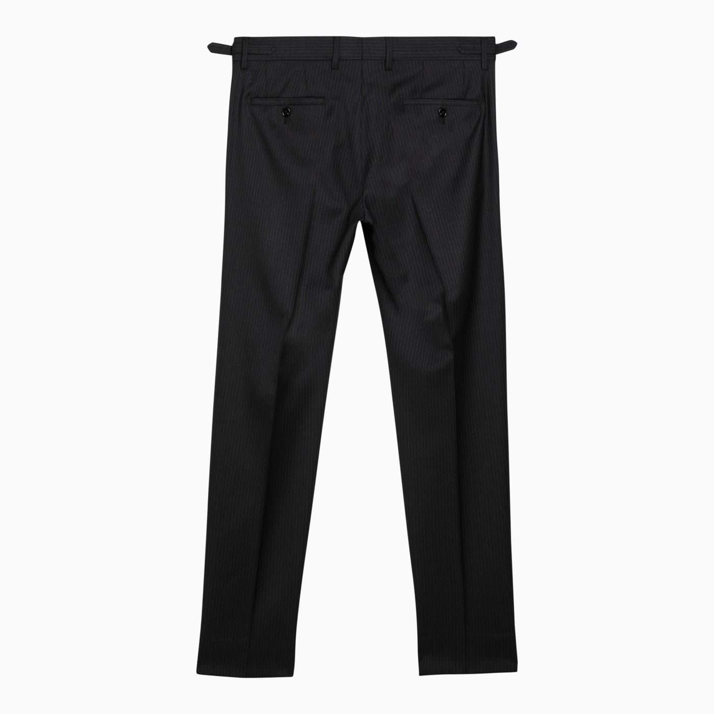 Dolce&Gabbana Black Pinstripe Trousers