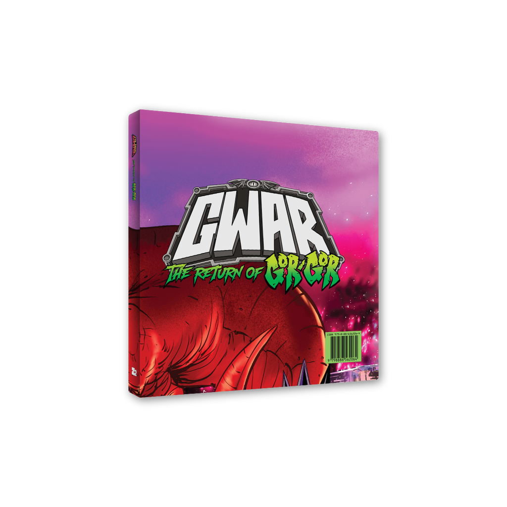 GWAR: 'The Return of Gor Gor' Signed Platinum Edition Comic Book + Vinyl LP (Limited Edition Fruit Punch) Z2 Comics