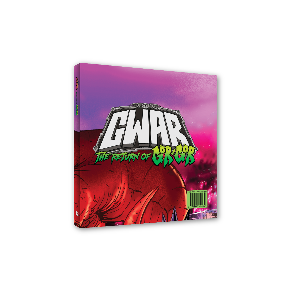 GWAR: 'The Return of Gor Gor' Signed Platinum Edition Comic Book + Vinyl LP (Limited Edition Fruit Punch) Z2 Comics