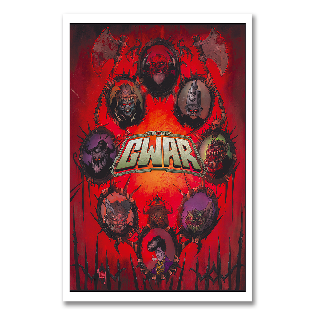 GWAR: In The Duoverse of Absurdity - SIGNED Super Deluxe Bundle Z2 Comics