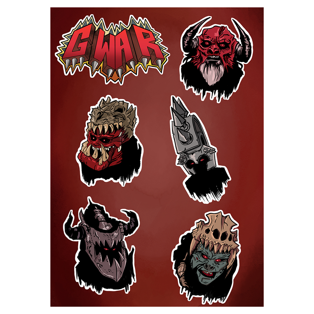 GWAR: In The Duoverse of Absurdity - SIGNED Super Deluxe Bundle Z2 Comics