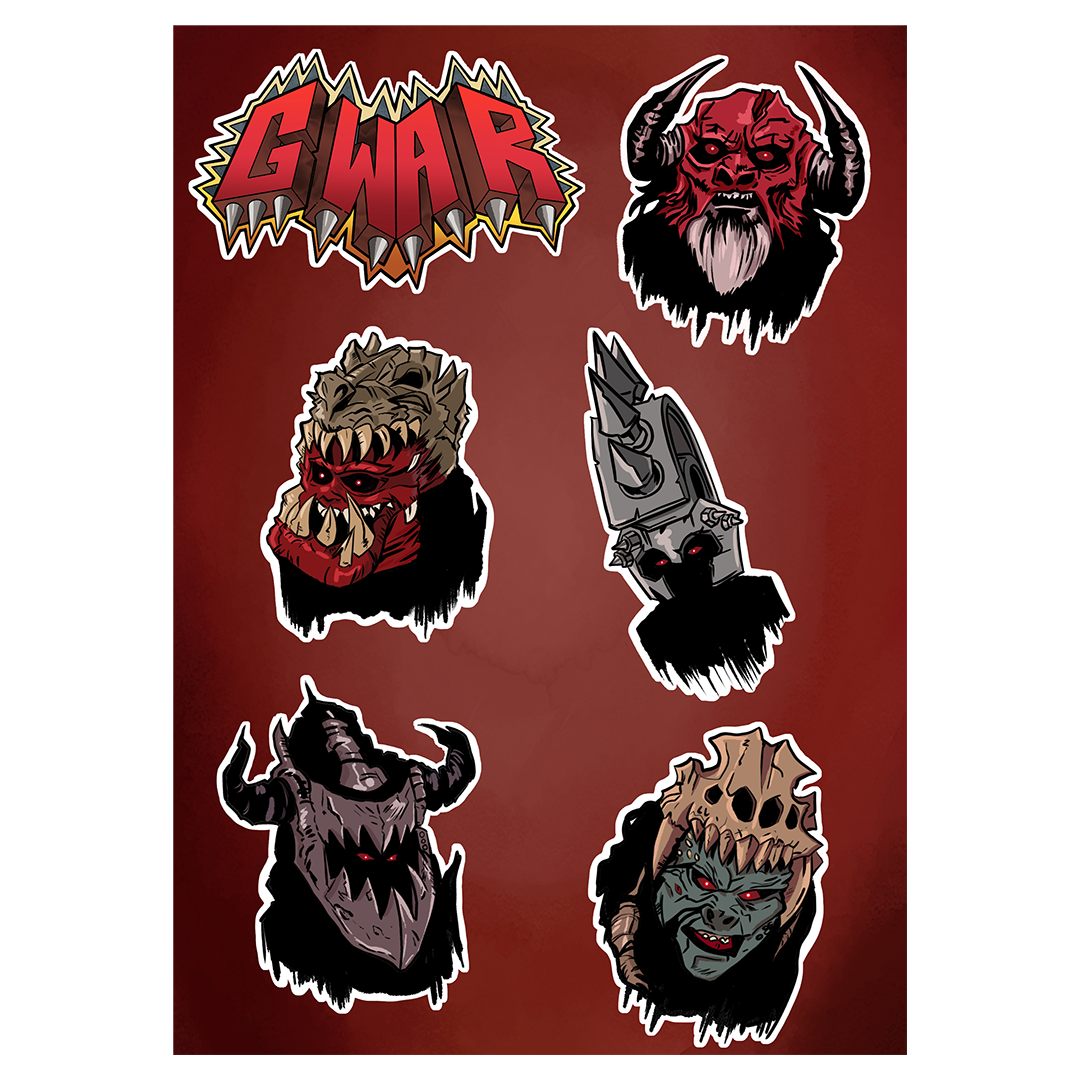 GWAR: In The Duoverse of Absurdity - SIGNED Super Deluxe Bundle Z2 Comics