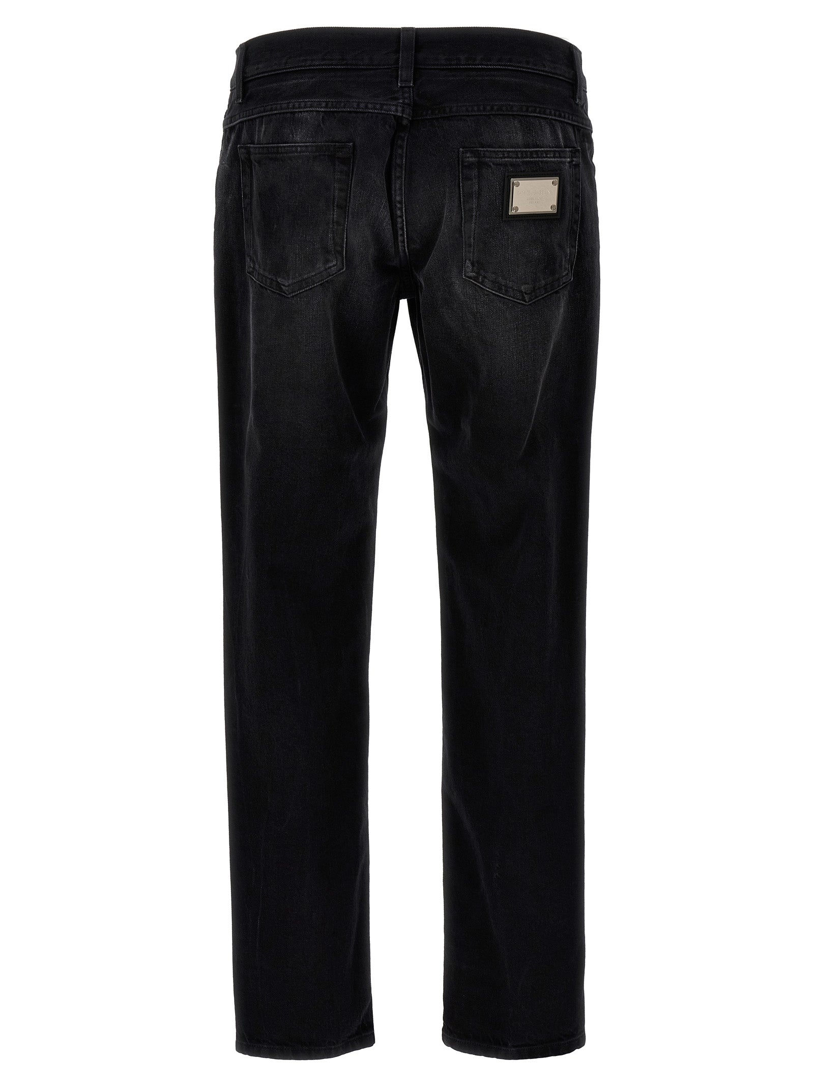 Dolce & Gabbana Logo Plaque Jeans