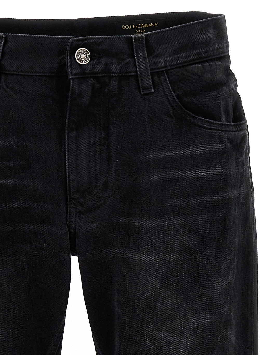 Dolce & Gabbana Logo Plaque Jeans