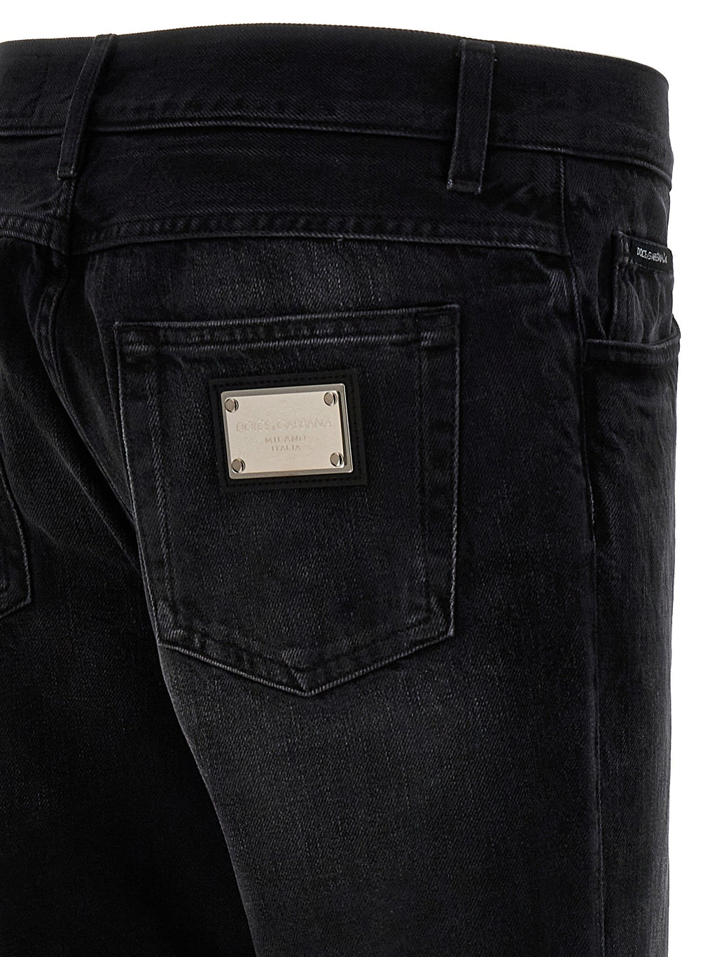 Dolce & Gabbana Logo Plaque Jeans