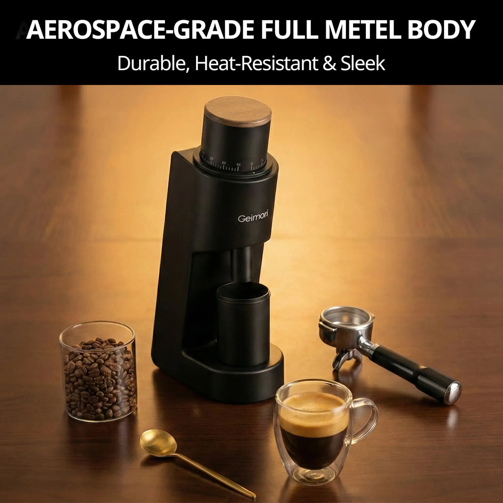 Geimori GU38 Coffee Grinder | Compact Single Dose Grinder Wirsh