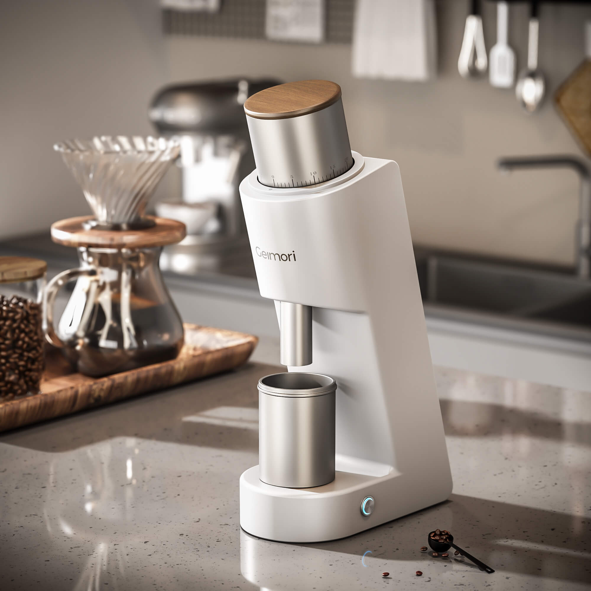 Geimori GU38 Coffee Grinder | Compact Single Dose Grinder Wirsh