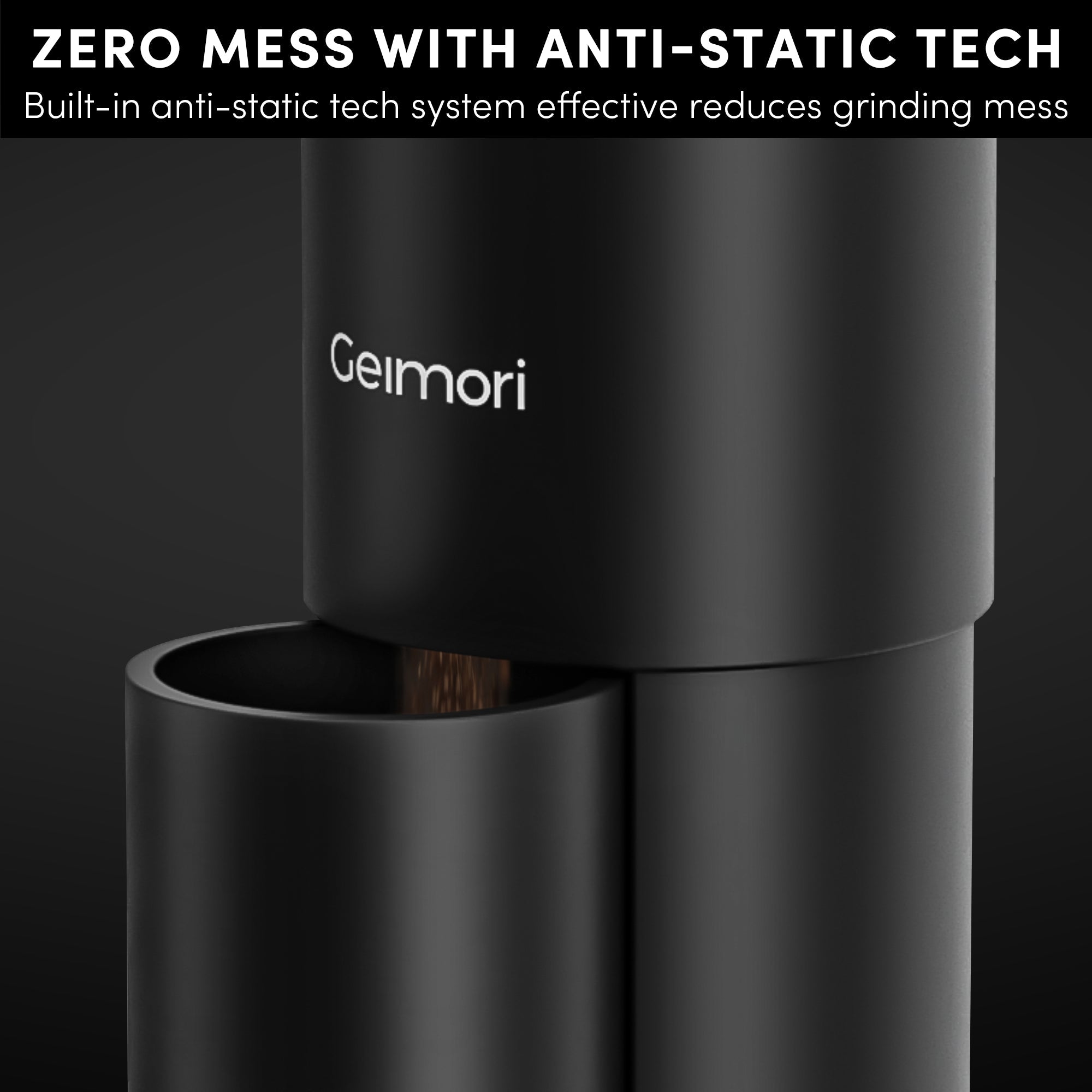 Geimori T38 Plus Electric Coffee Grinder | Compact Plug-in Grinder Wirsh