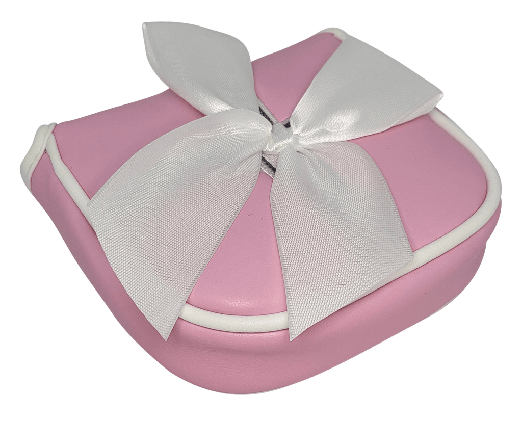 L.A.B. DF3 Embroidered Center-Shafted Putter Cover by ReadyGOLF - Gift Box (Pink)