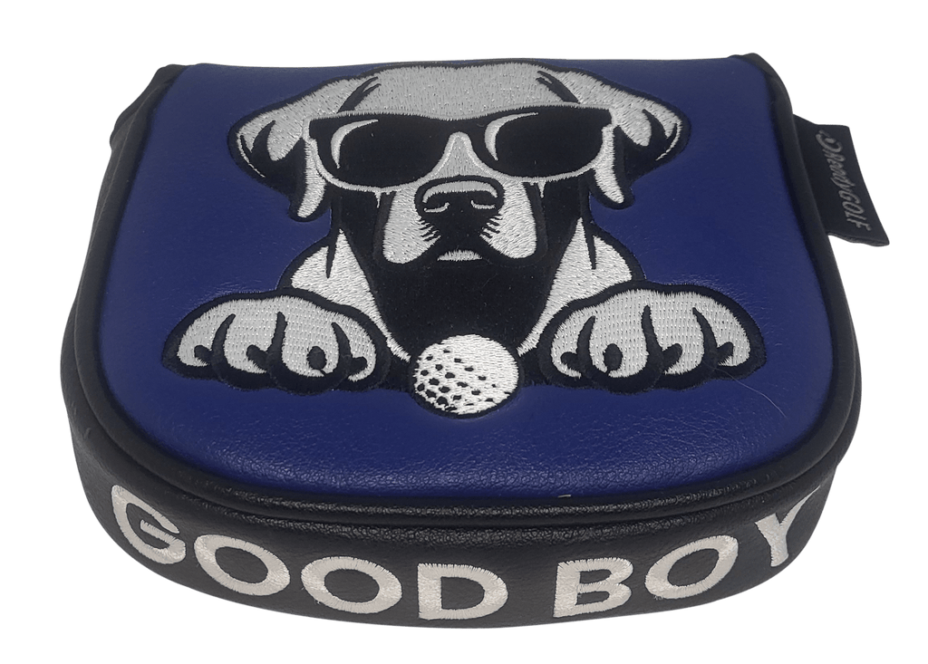Ai-ONE Square 2 Square Max Center-Shafted Putter Cover by ReadyGOLF - Black Lab - Good Boy