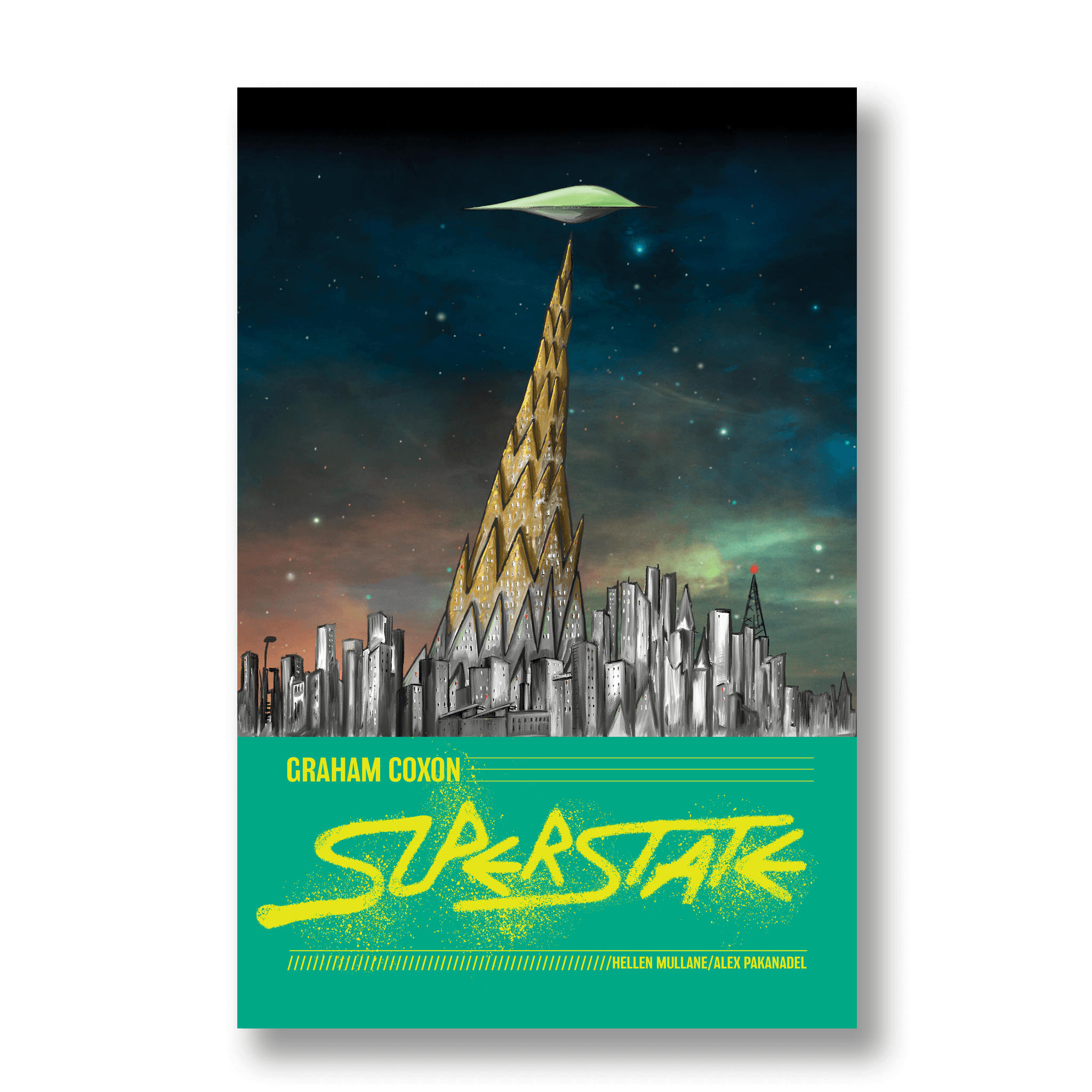 Graham Coxon - Superstate - Hardcover Z2 Comics