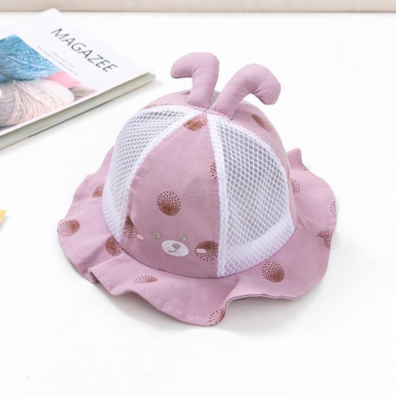 Baby Sun Hat Heart Print Baby Boy/Girl Hat Outdoor Kids Bucket Hat Children Hat Baby Beach Caps Beanie For Girls Stevvex