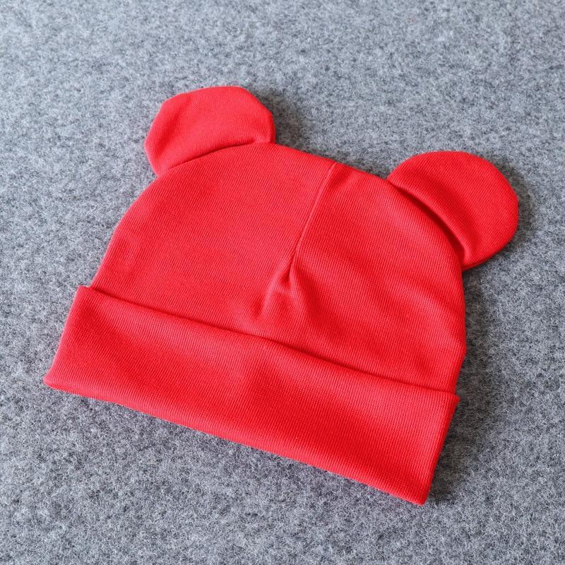 Baby Cap With Ears Cotton Warm Newborn Accessories Baby Hat For Kids Infant Toddler Beanie Cap Stevvex