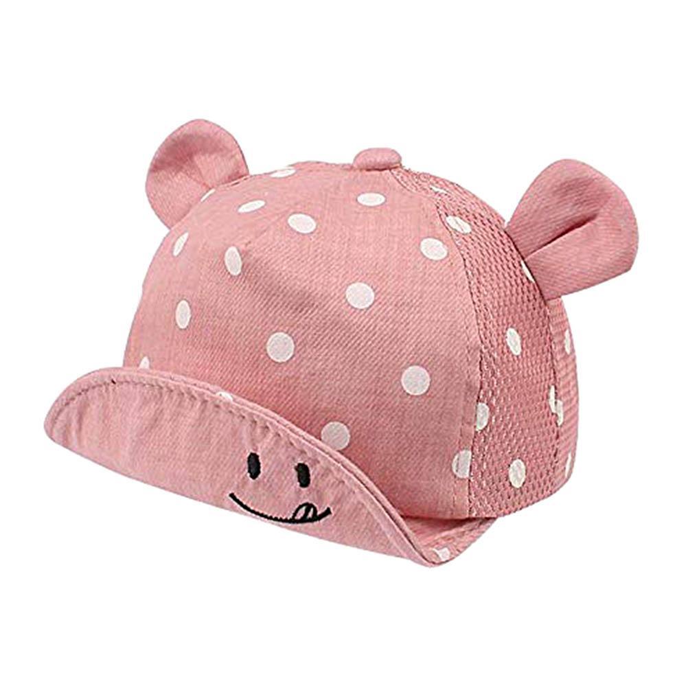 Modern Children Cute Sun Hat Polka Dot Baby Hat Girl Boy Sun Hat With Ears Baseball Cap For Boys Kids Stevvex