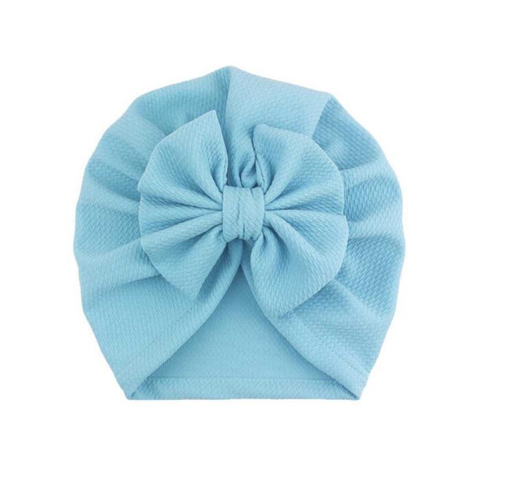 Newborn Toddler Kids Baby Boys Girls Turban Cotton Beanie Hat Winter Cap Fit For Baby Girls Kids Stevvex