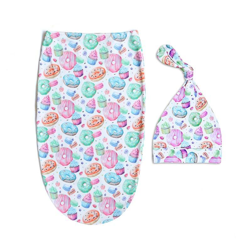 Baby Envelope Newborn Rainbow Baby Swaddle Blanket Set Cotton Swaddling Bag Sleep Sack Bedding Sleep Bag Stevvex