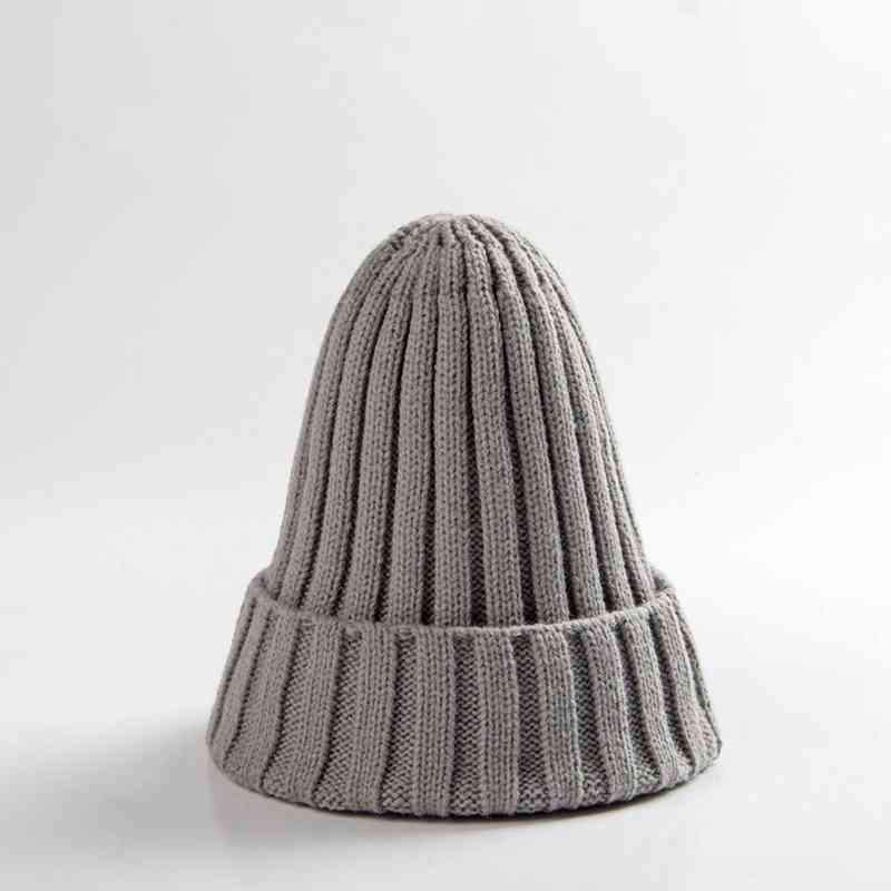 Modern Elegant Candy Color Baby Hat Cute Autumn Winter Pointy Hats For Kids Boys & Girls Warm Beanie Cap For Women Stevvex