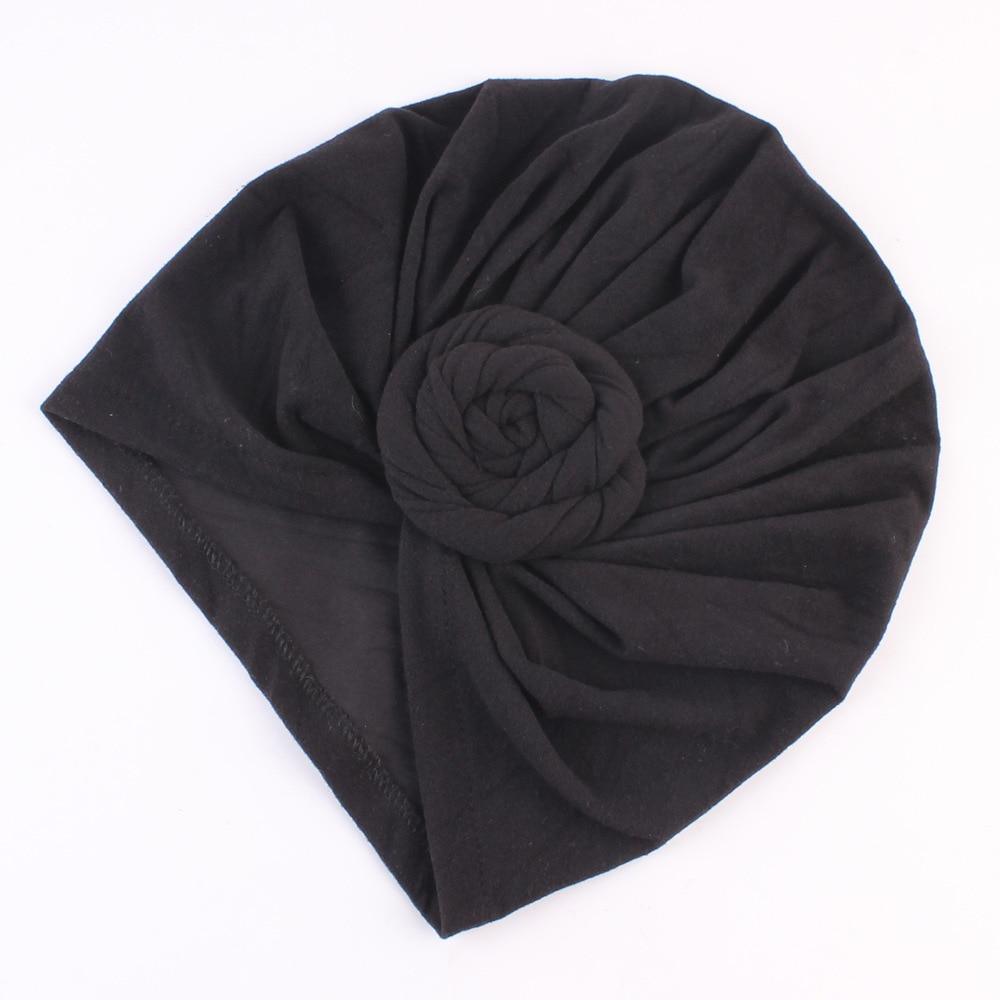 Modern Cotton Hat Handmade Baby Girls Turban Hats Twist Knot Women Caps For Mom And Daughter In Elegant Design Stevvex