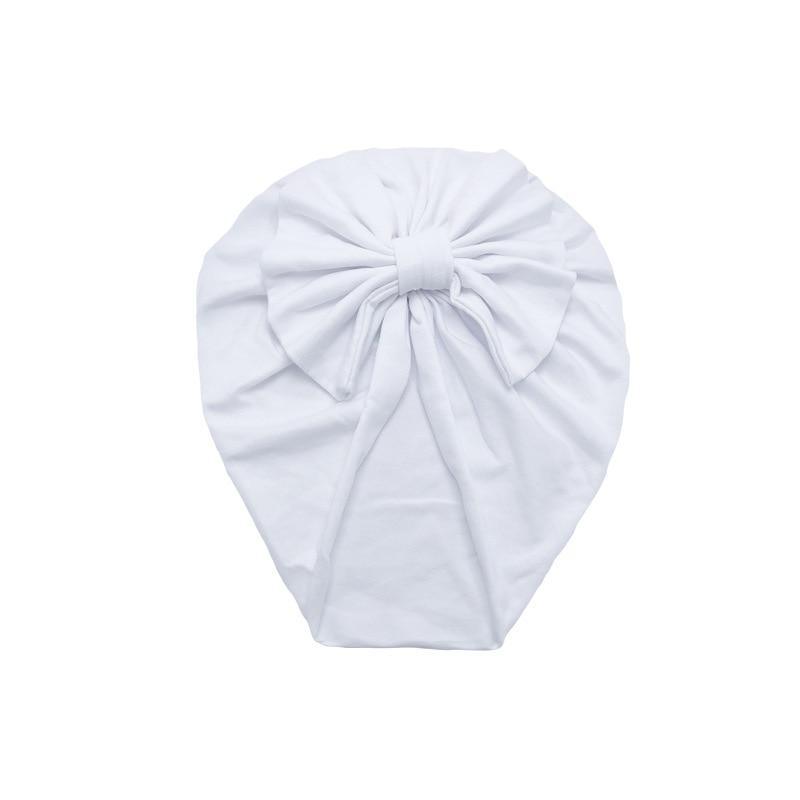Luxury Modern Baby Headband Hat Bowknot Print Cotton Stretchy Turban Headband Infant Head Wrap Beanie Hat  For Babies and Kids Stevvex