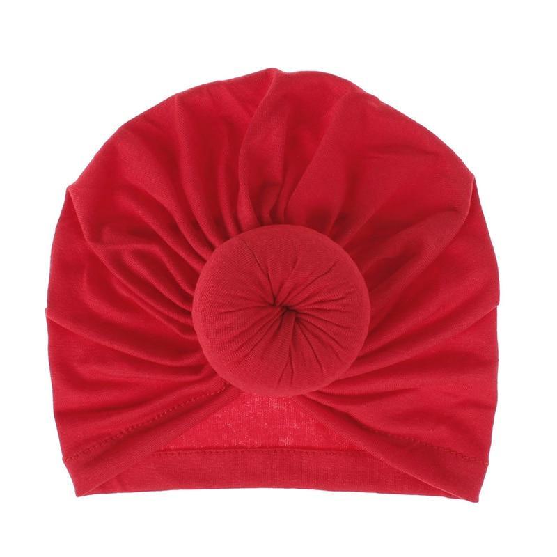 Trend New Mother & Baby Hat Soft Cotton Turban Hat Baby Elastic Toddler Infant Cap For Girls and Women Stevvex