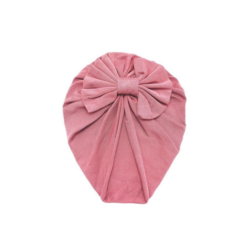Luxury Modern Baby Headband Hat Bowknot Print Cotton Stretchy Turban Headband Infant Head Wrap Beanie Hat  For Babies and Kids Stevvex