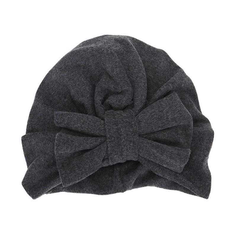 Modern Trend Stylish Baby Hat for Girls Big Bow Turban Baby Cap Accessories In Great Design Stevvex