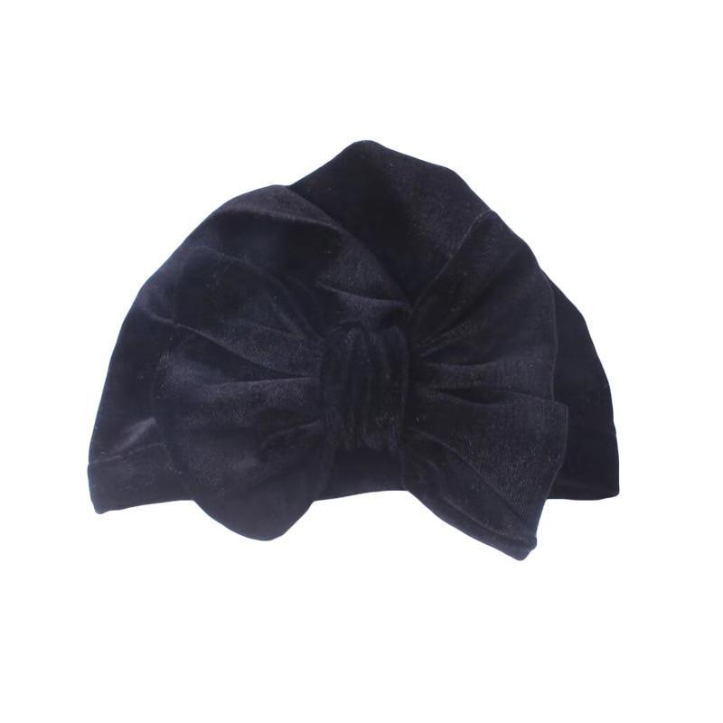 Infant Baby Headbands Solid Cotton Knot Turban Headband For Girls  Beanie Hat Headwear For Girls Stevvex