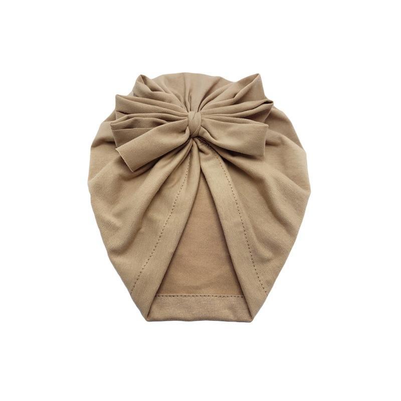 Luxury Modern Baby Headband Hat Bowknot Print Cotton Stretchy Turban Headband Infant Head Wrap Beanie Hat  For Babies and Kids Stevvex
