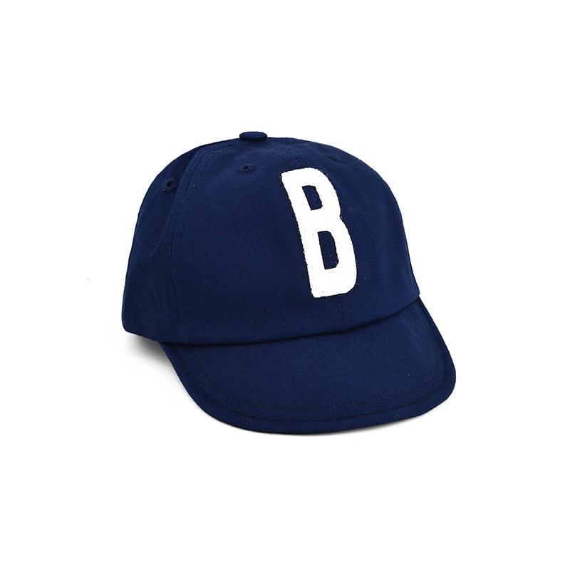 Cotton Baby Adjustable Letter Baseball Caps For Boys & Girl Hats Children Snapback Hip-Hop Sun Hat In Modern Style Stevvex